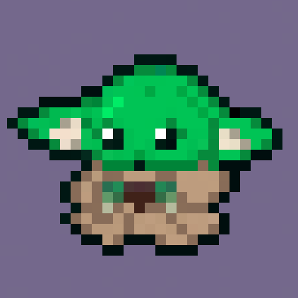 Pixel Grogu