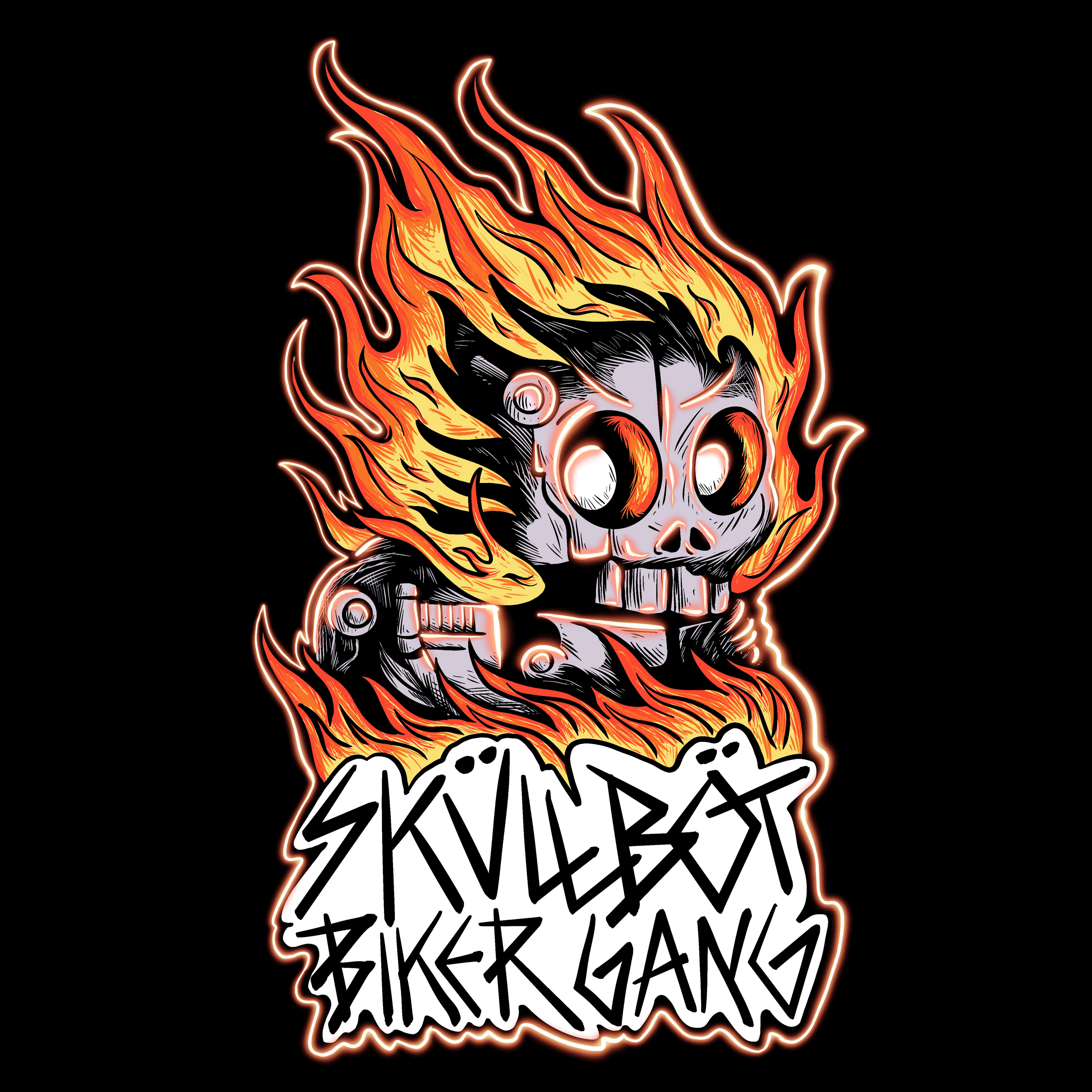 Skullbot Biker Gang