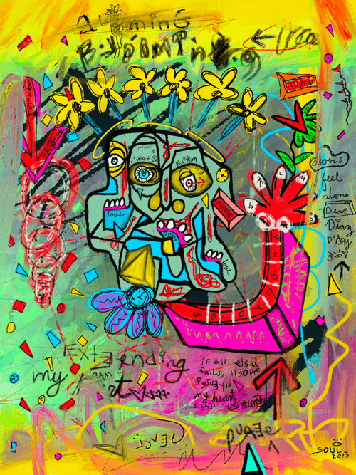 Extending My Heart, 2023 by De La Soul Child