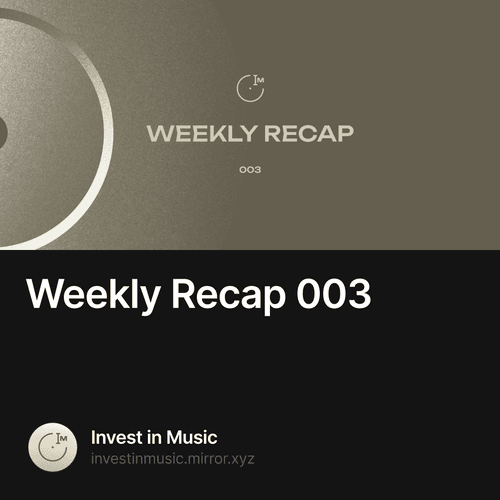 Weekly Recap 003
