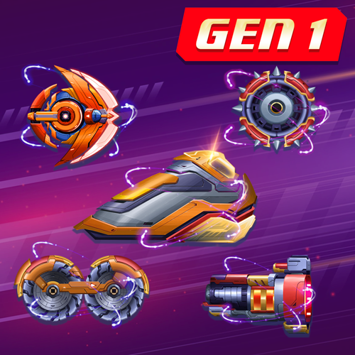 Starbots Parts Gen 1