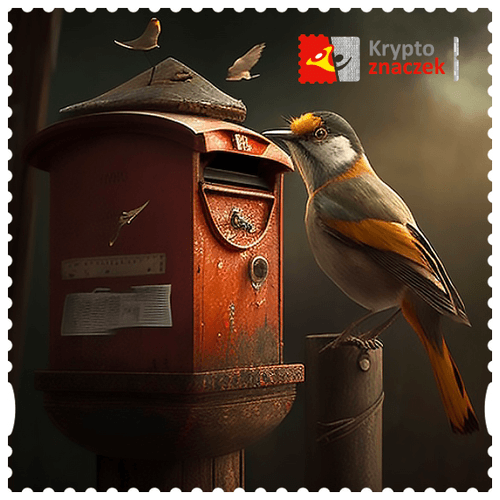 Polish Crypto Stamp Special Edition Series - Cryptophilately Affiliate Pass, Edition 1st.