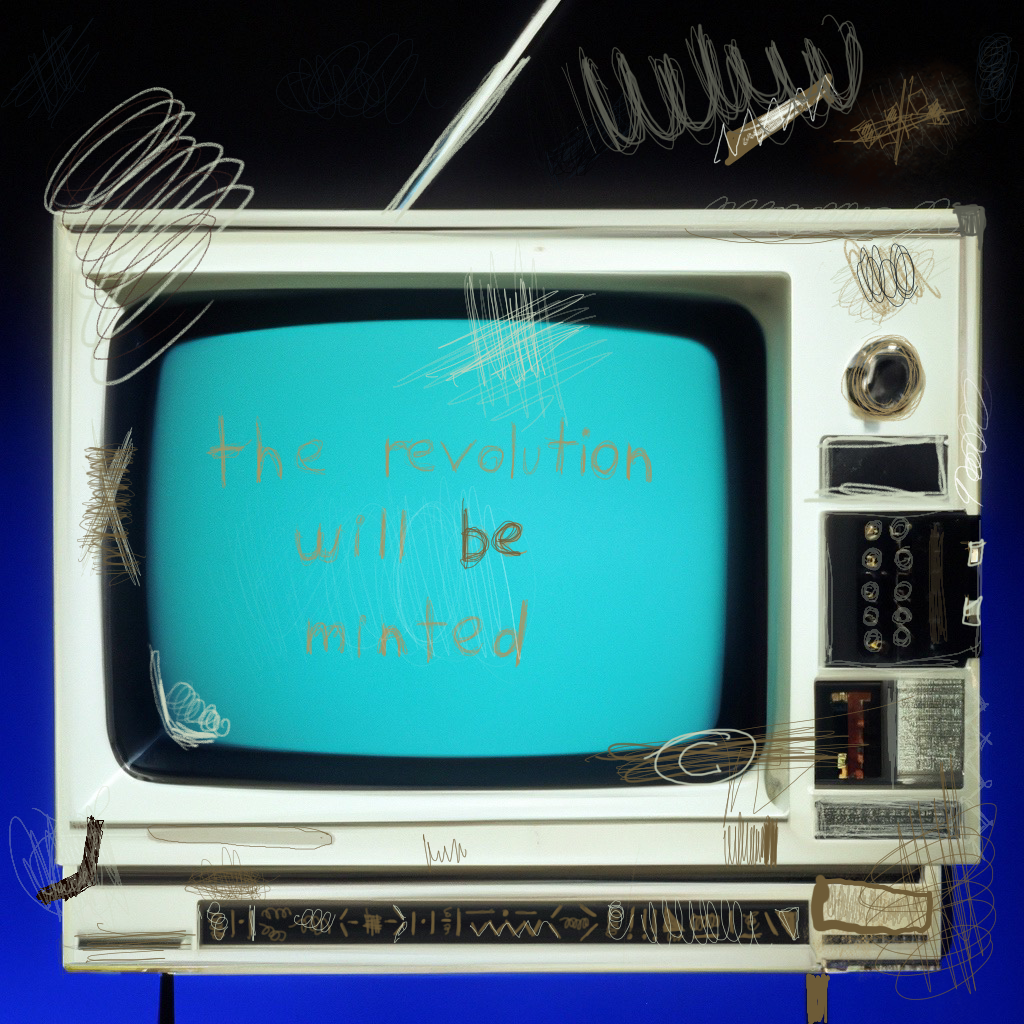 the revolution will be minted