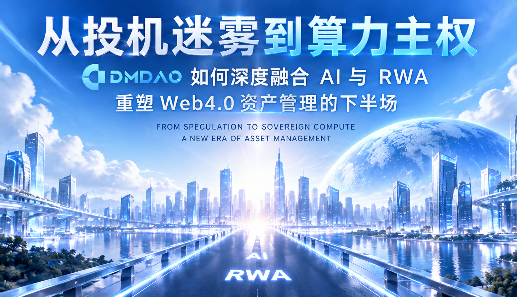 从投机迷雾到算力主权：DMDAO 如何深度融合 AI 与 RWA 重塑 Web4.0 资产管理的下半场