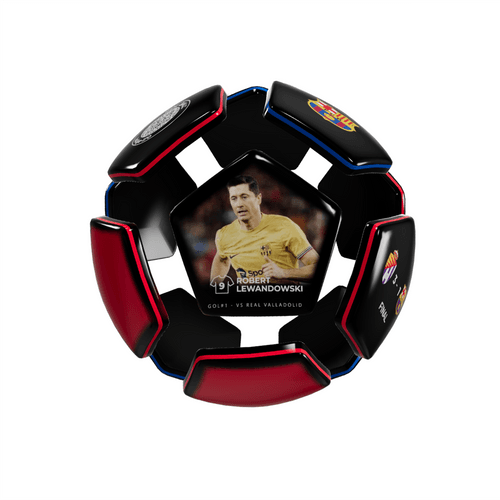 Primera Divisi\xF3n GolBall, R. Lewandowski, Real Valladolid vs Barcelona, S2022/2023, Goal #1