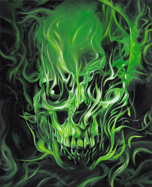 Kauai Walmart (Green Skull)