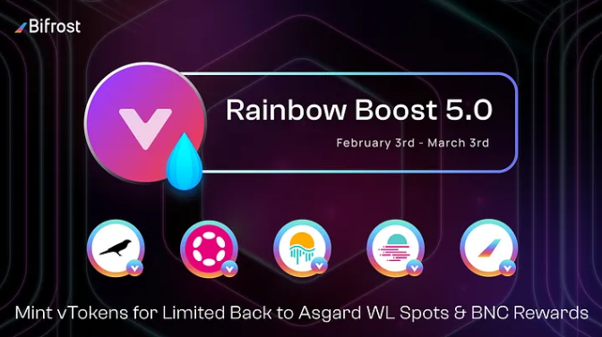 The Rainbow Boost 5.0 Is Live: Enjoy 30 Days of Minting Incentives and On-Chain Rewards