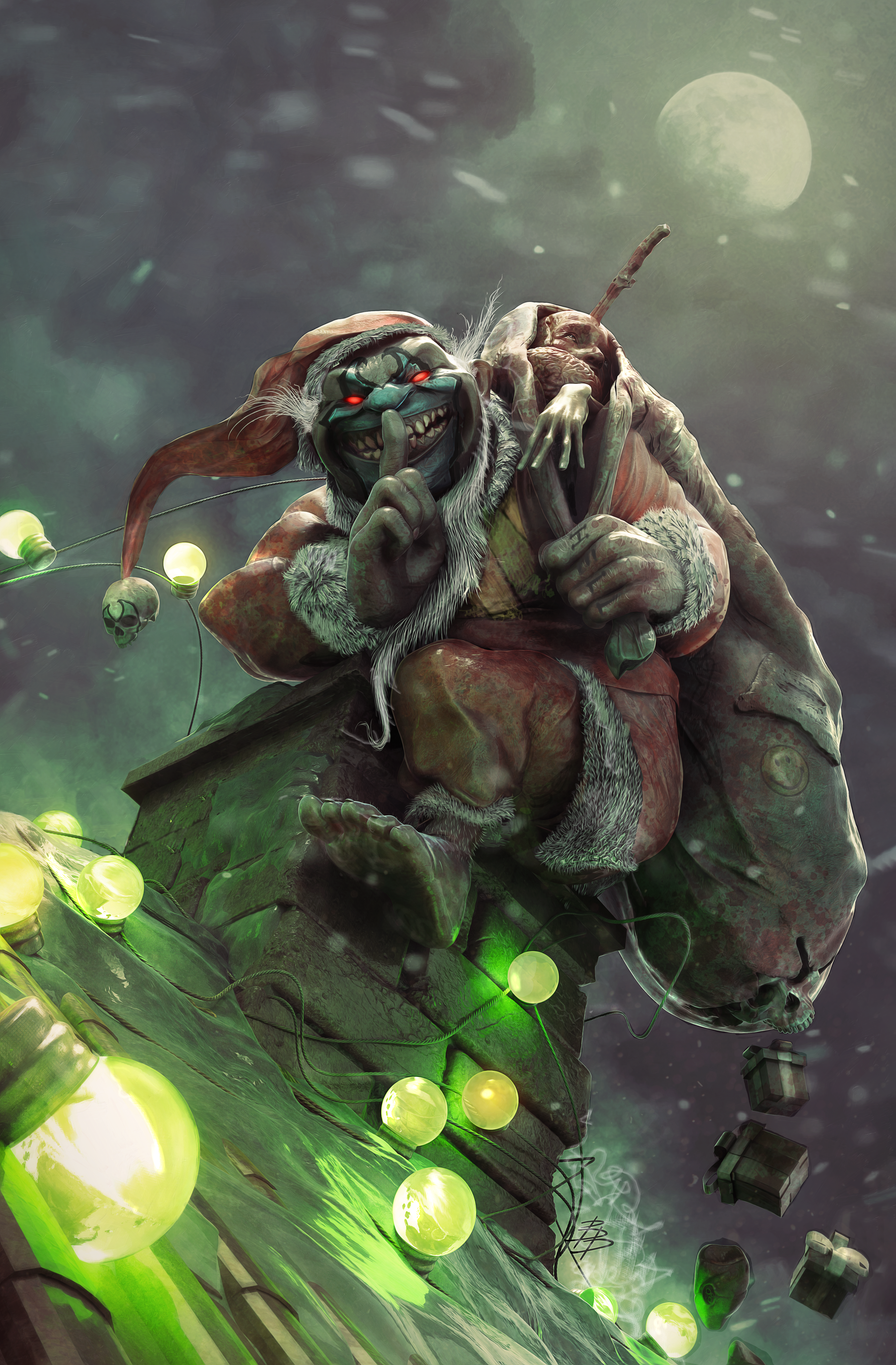 Spawn #313 - Todd McFarlane X Christmas