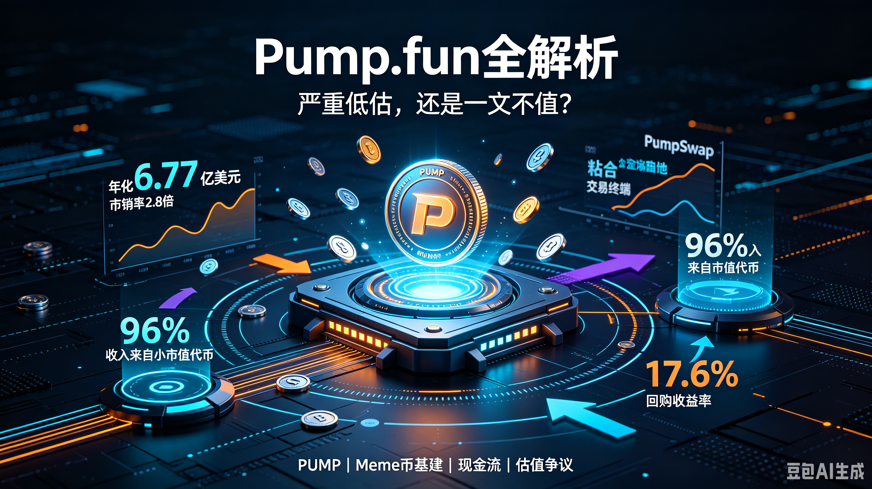 深度解析Pump.fun：被严重错杀的现金流龙头，还是价值虚无的Meme基建？