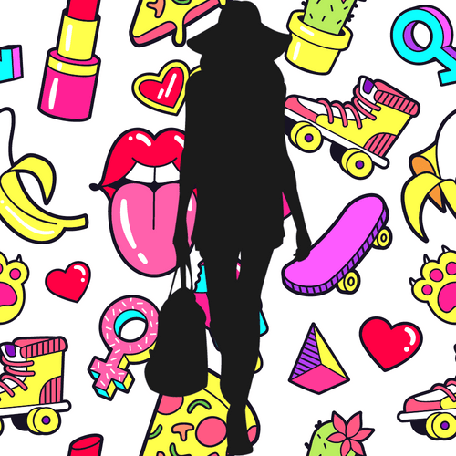 Fashion Silhouette Female Models