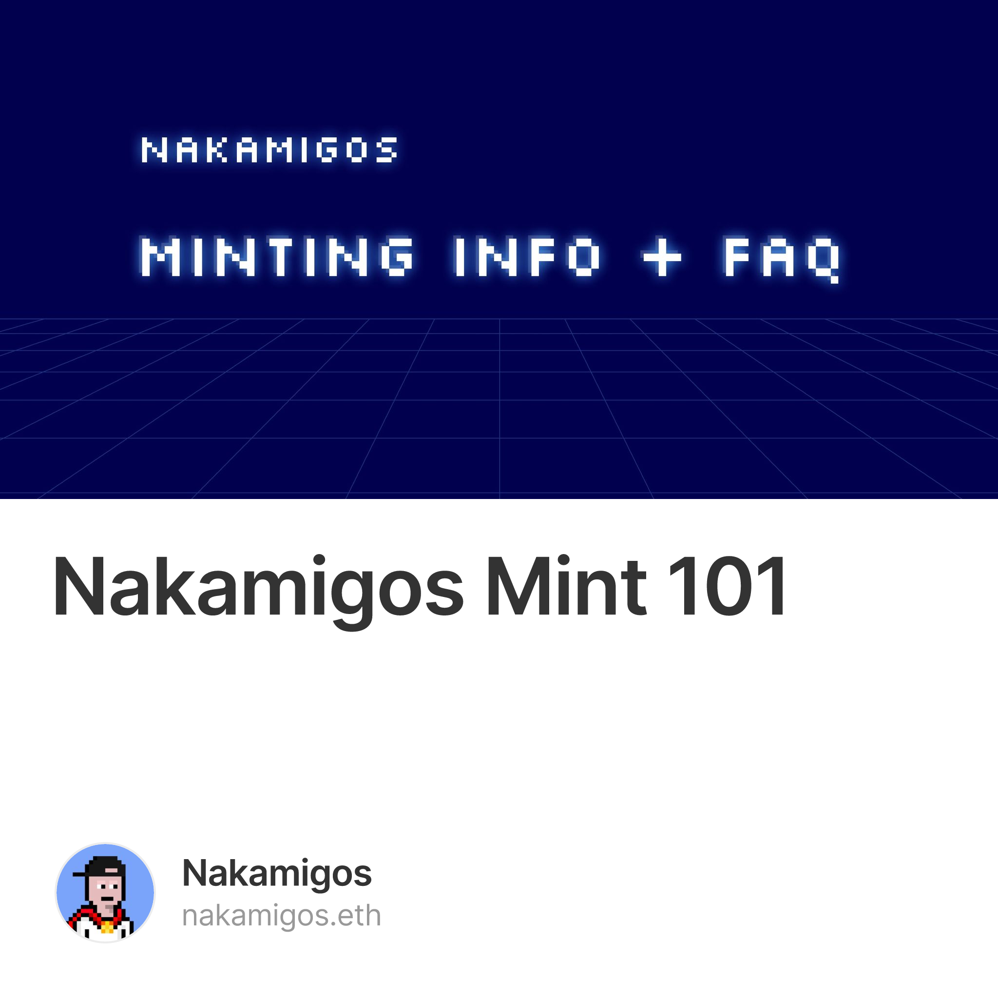 Nakamigos Mint 101