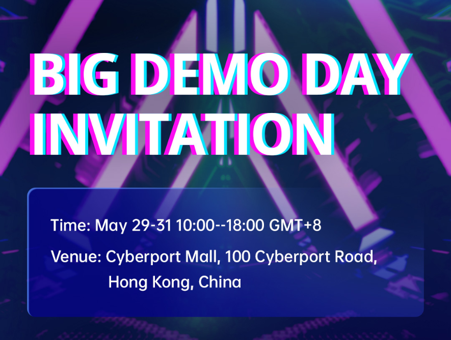 Web3大型线下路演BIG DEMO DAY III 香港·数码港
