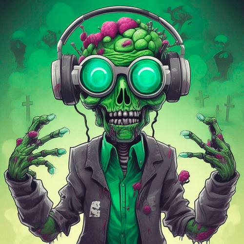 Zombie robot-punk