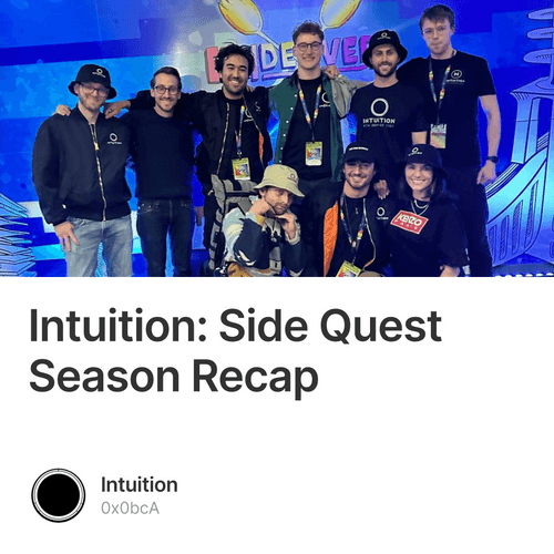 Intuition: Side Quest Season Recap