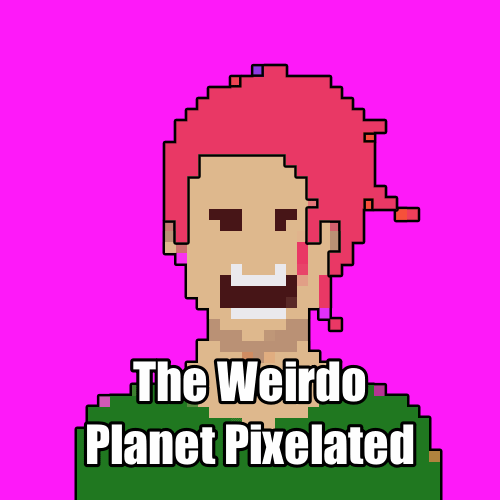 The Weirdo Planet Pixelated Collection