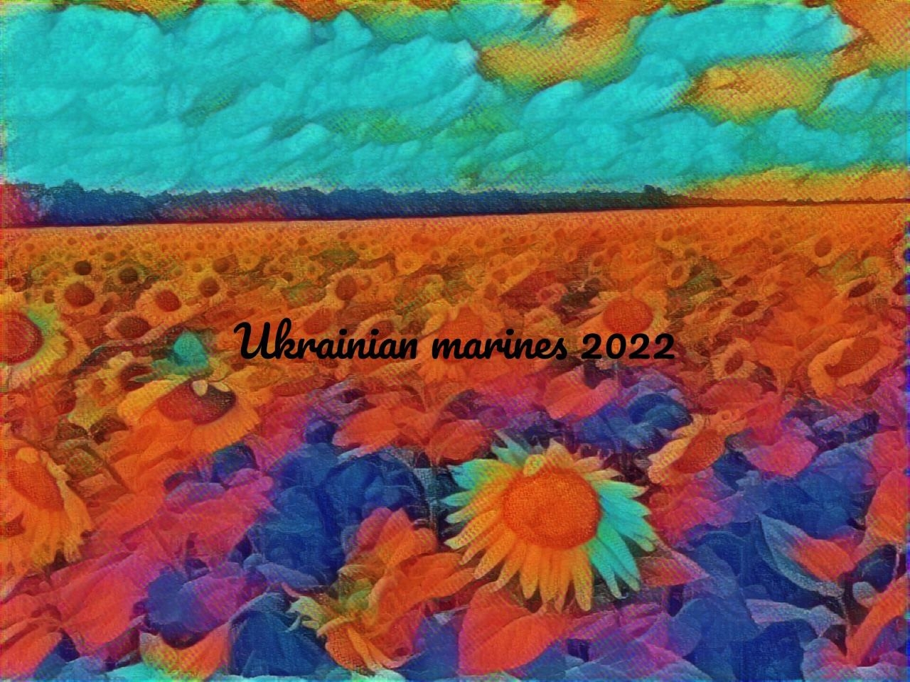 Ukrainian marines 2022