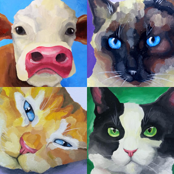 Animal Collection Real Paintings