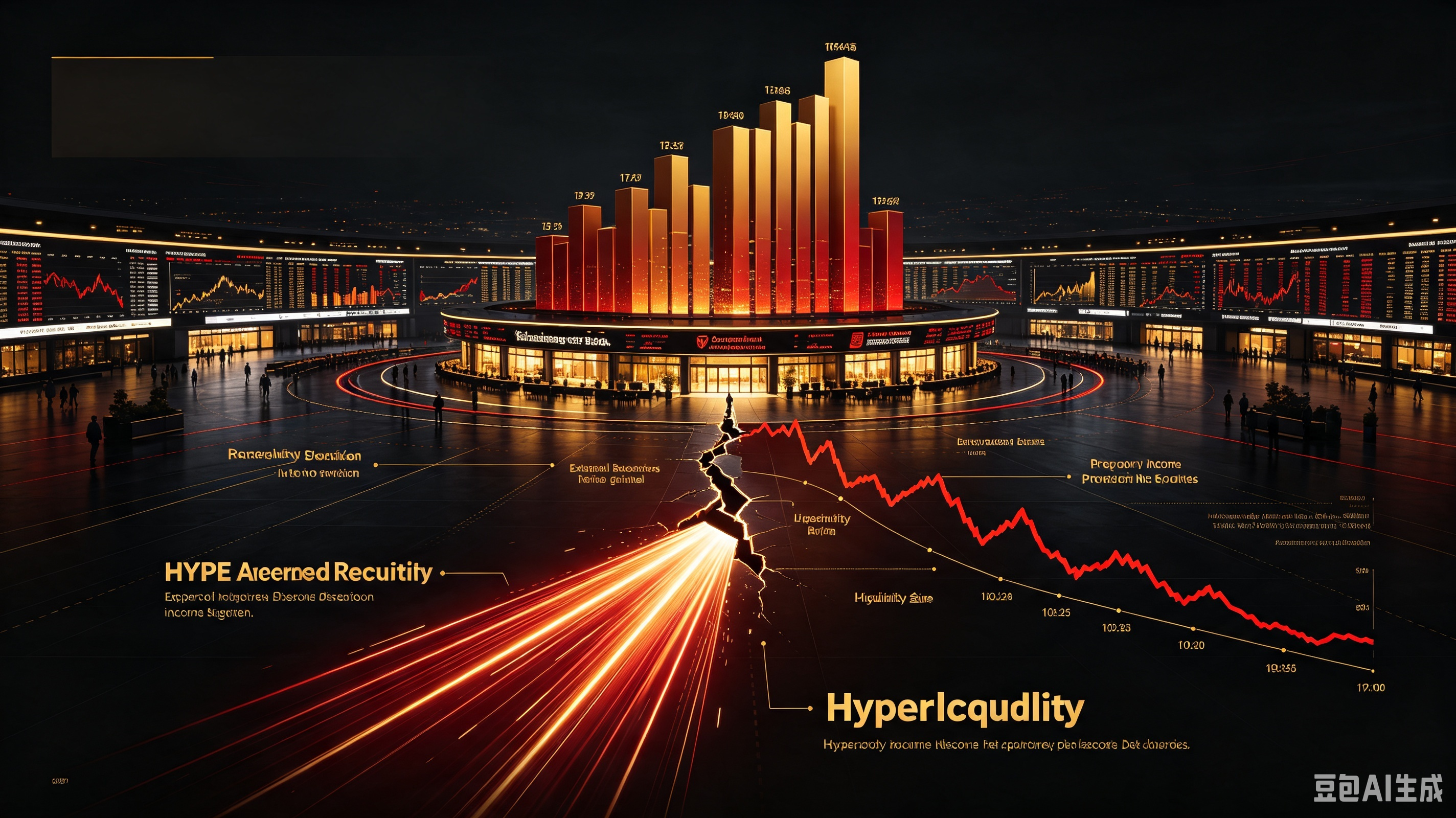Hyperliquid 交易量持续刷新纪录，协议收入却节节下行，矛盾背后藏三重核心风险