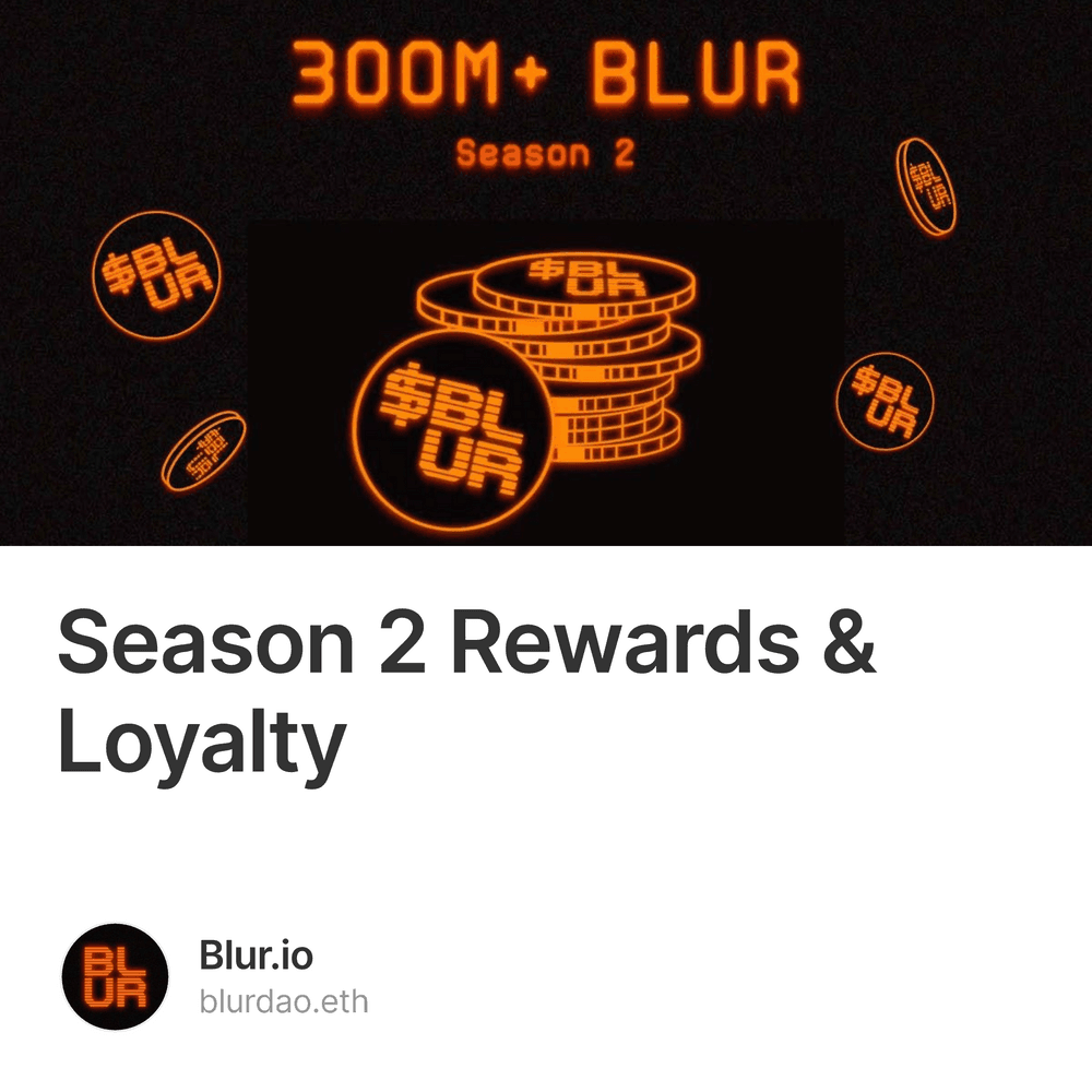 Season 2 Rewards & Loyalty