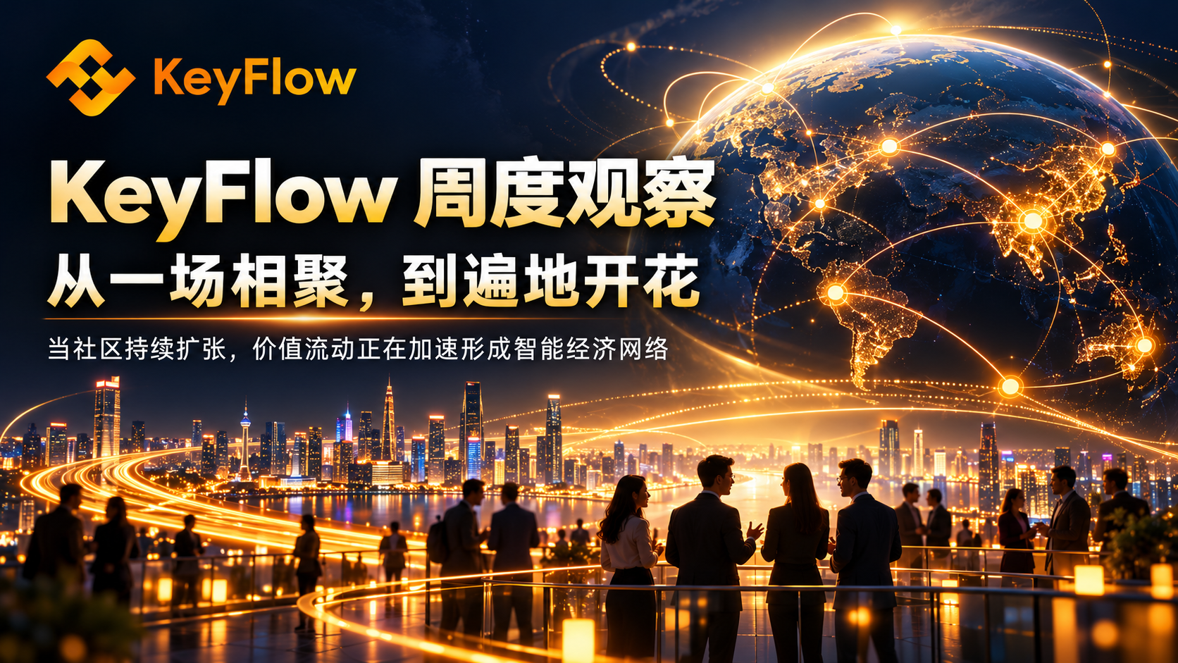 KeyFlow 正在“到处开花”：从一场场线下会议，到一张不断扩张的 AI 价值网络