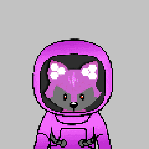Pixelated Foxstronauts