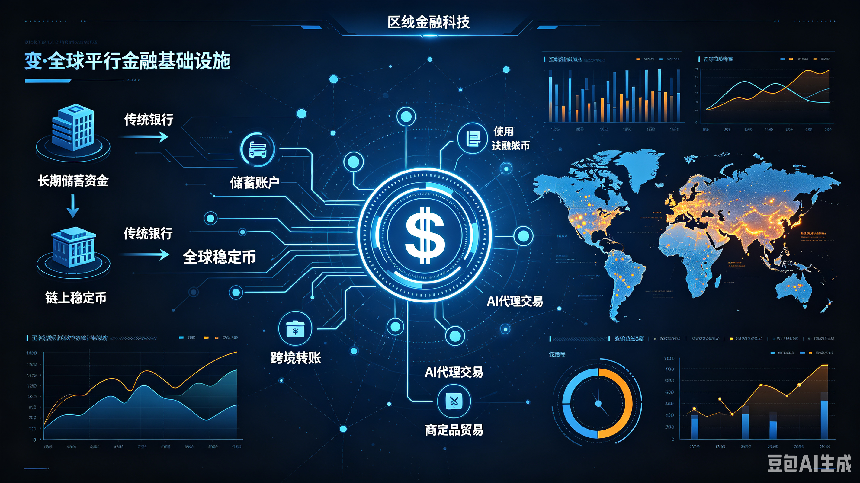 稳定币重塑全球金融格局：从炒币工具变为世界平行货币体系