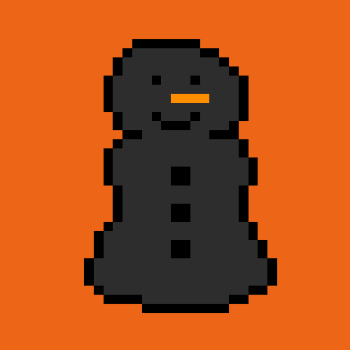 Ordinal Albino Snowmans