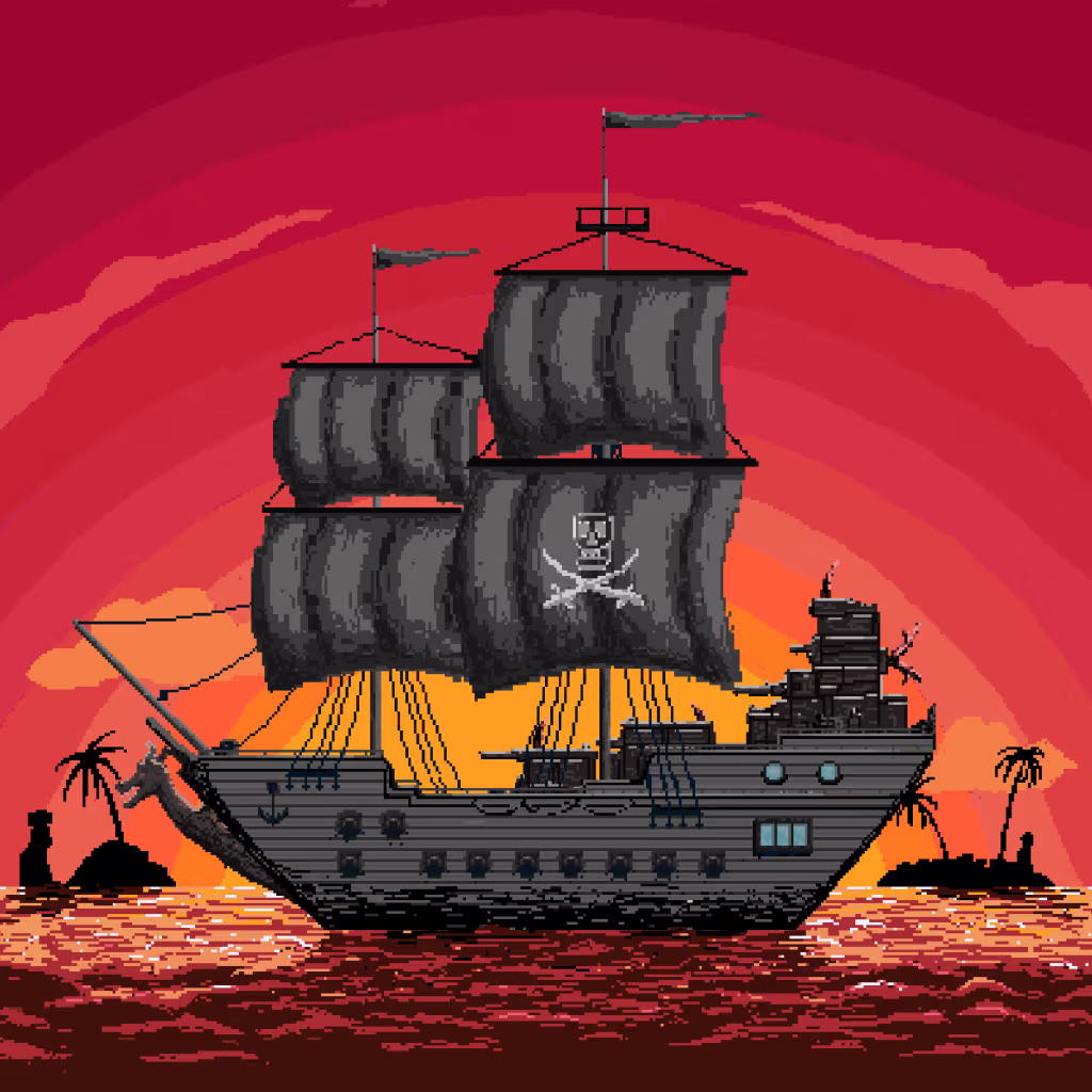 Pixel Haidao Ship