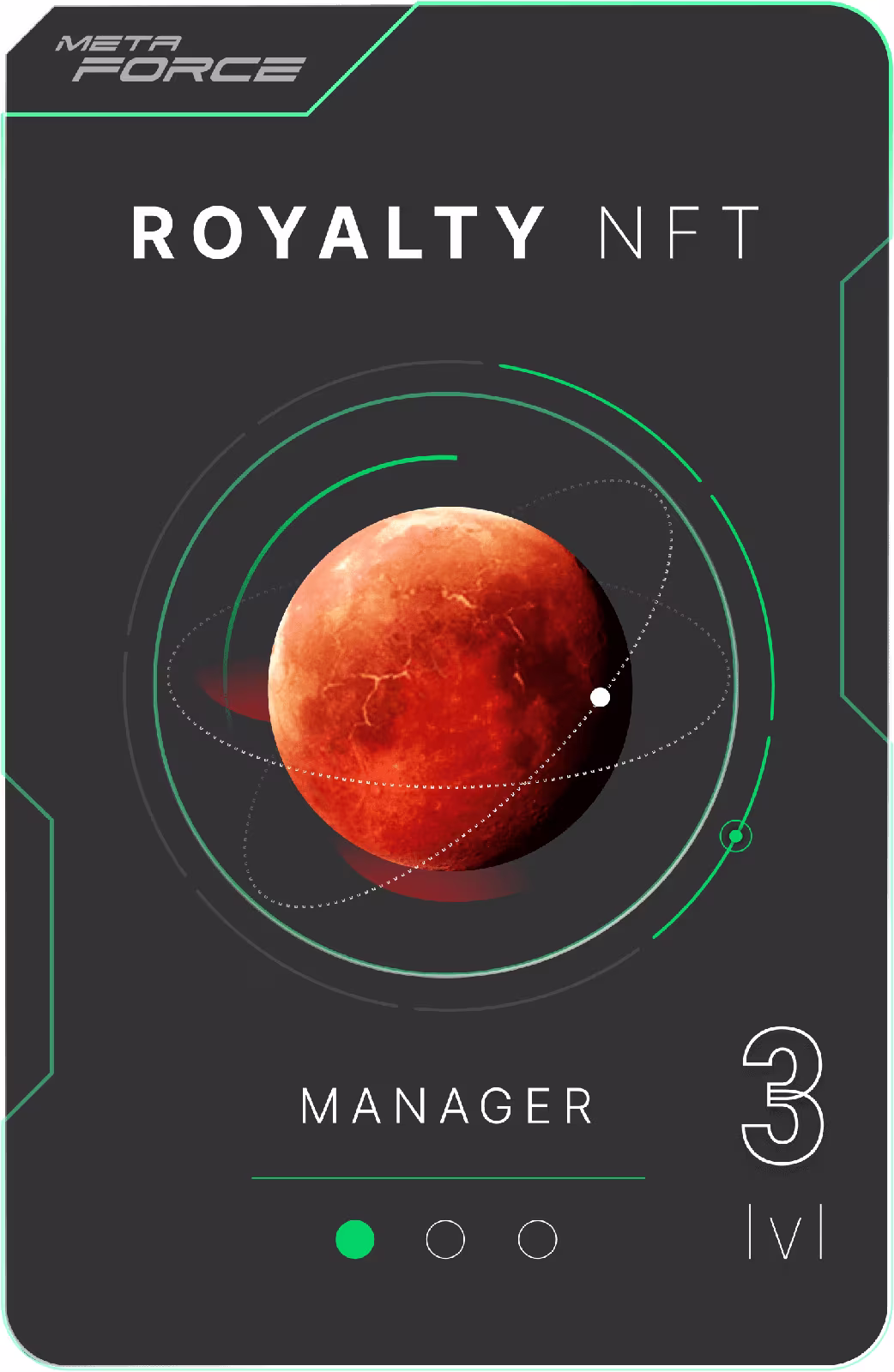 Royalty NFT status 3 - Manager d4e960