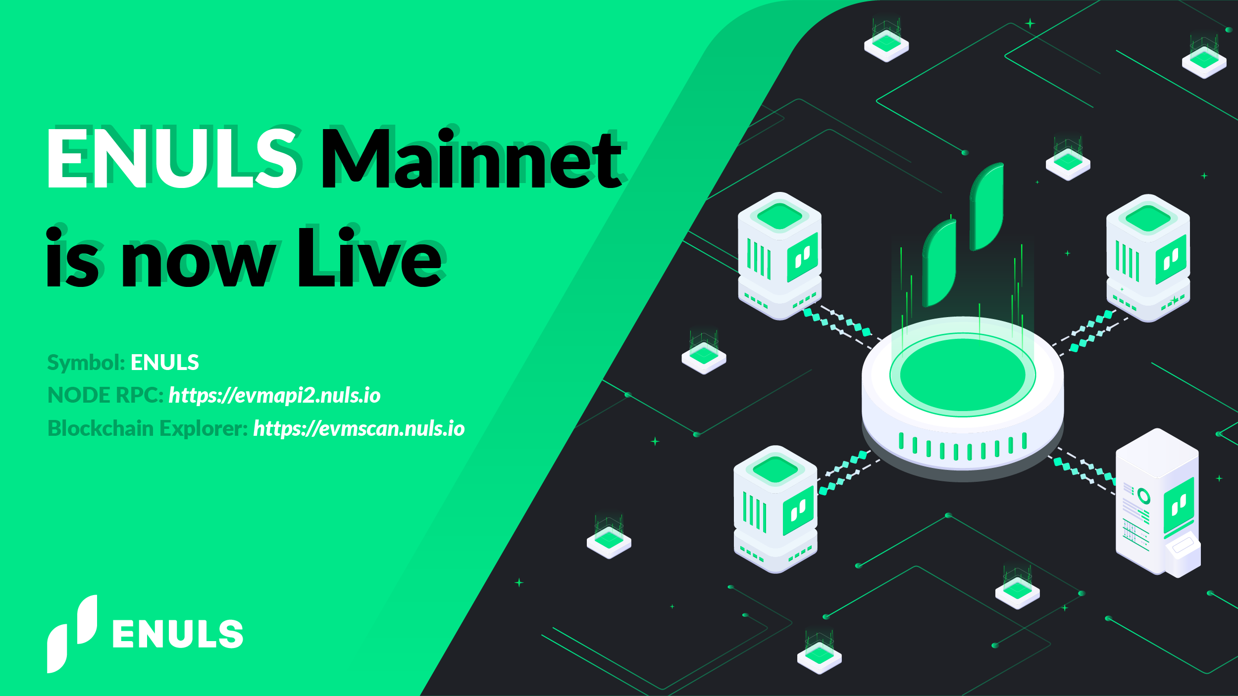 A Layer2 EVM—Compatible Network, ENULS Is Now Activated