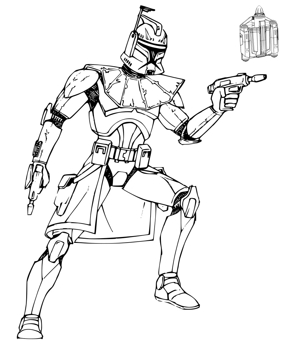 sketch mandalorian