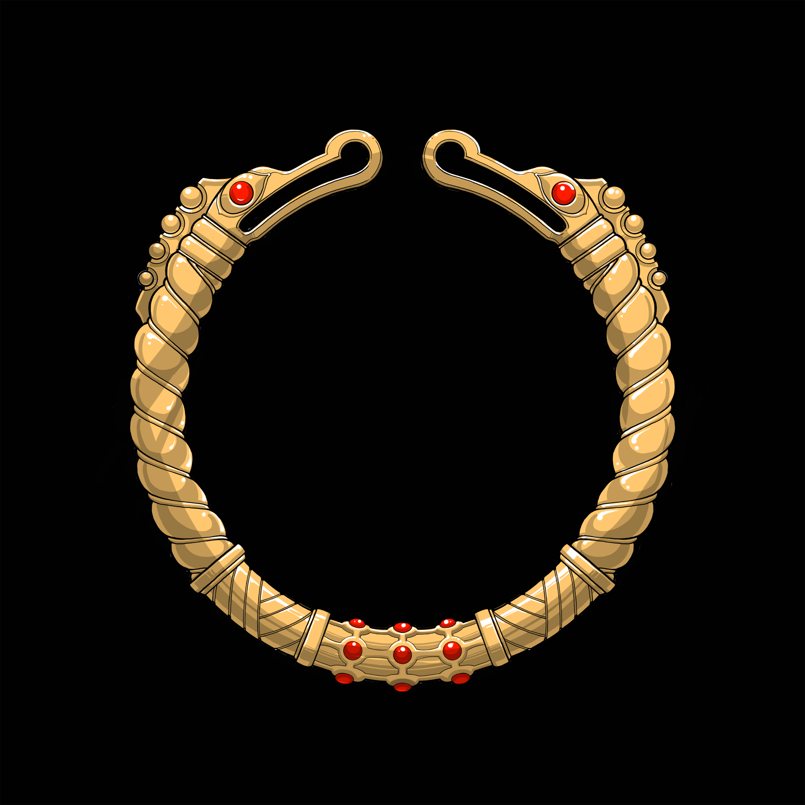 Baked Berserk Armring