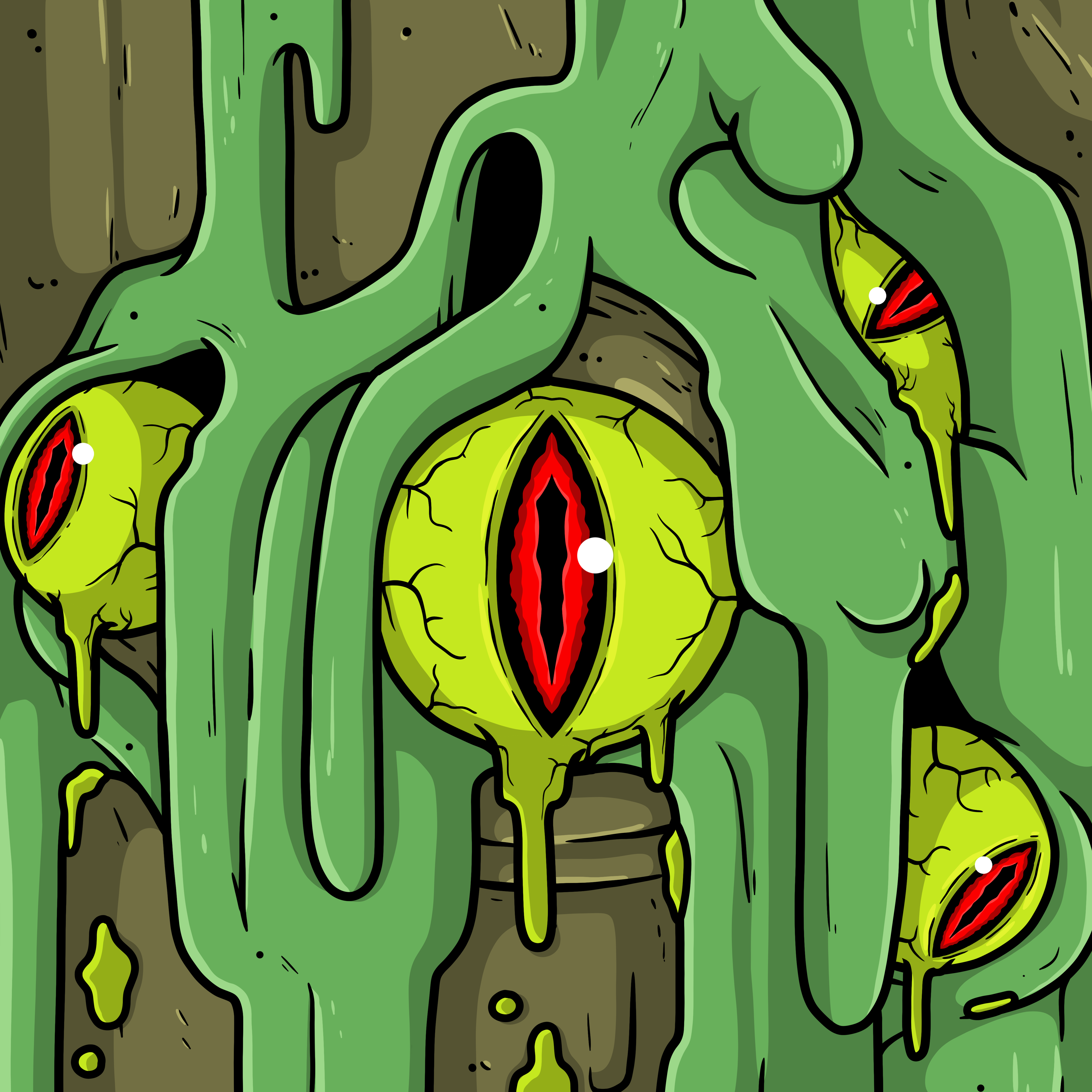 Reptilian Renegade (Lizard Eyes)