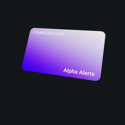 View Solana: Alpha Alerts