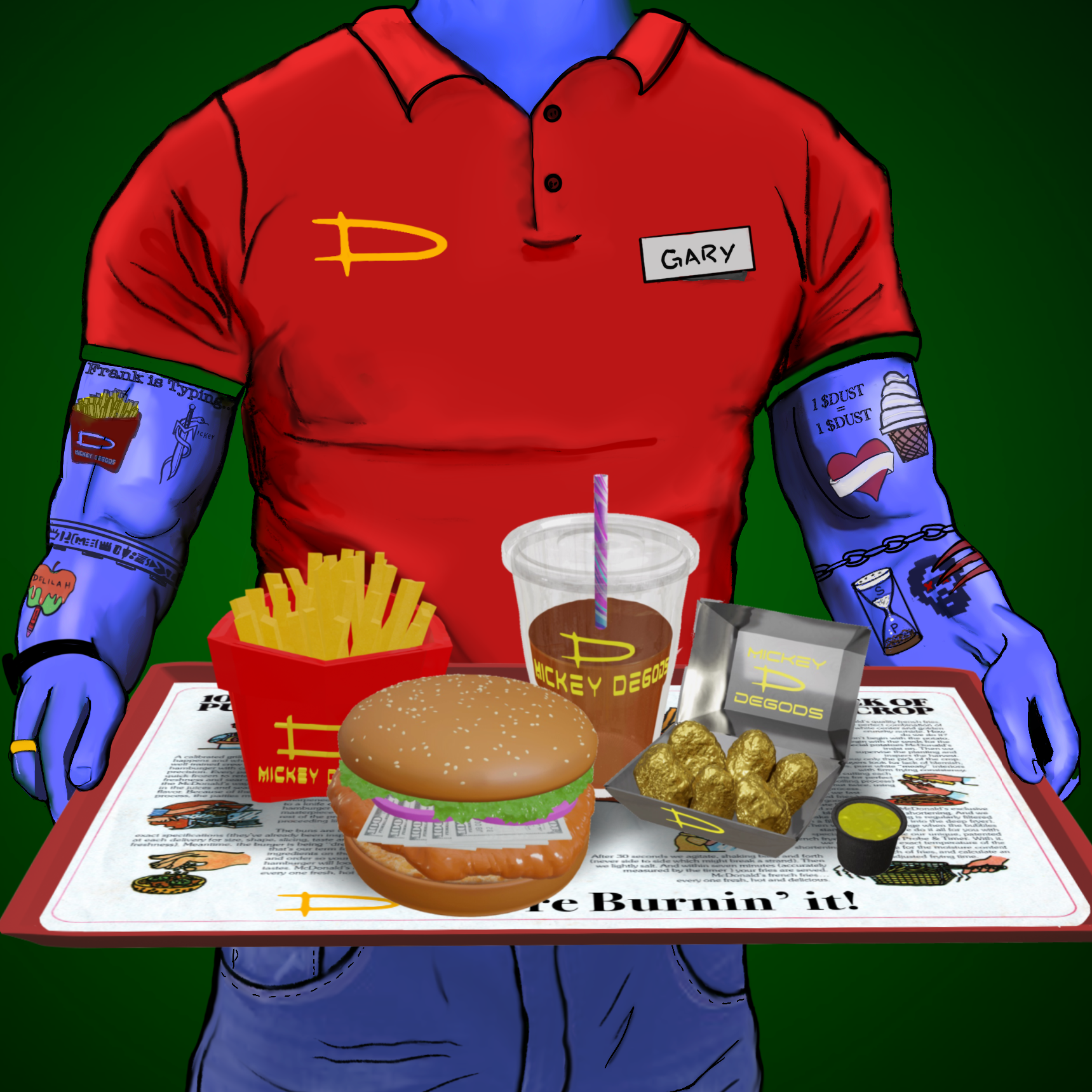 Mickey Degods Combos