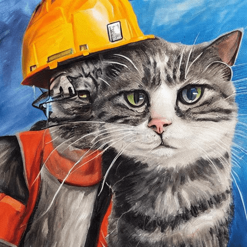 Construction Cats