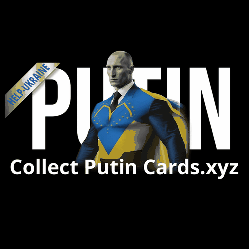 Putin Digital Trading Cards